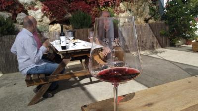 Wine bar and Terrace at the Bodegas Máximo Abete winery